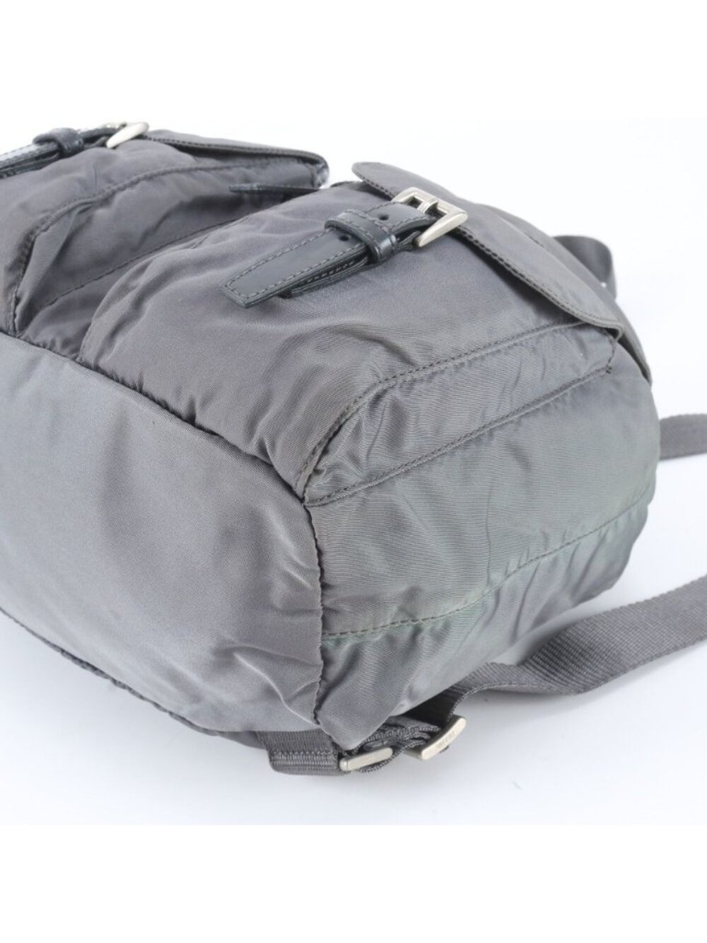 ★SOLD★ Prada Tessuto Nylon Triangle Logo Backpack - Picture 4 of 9